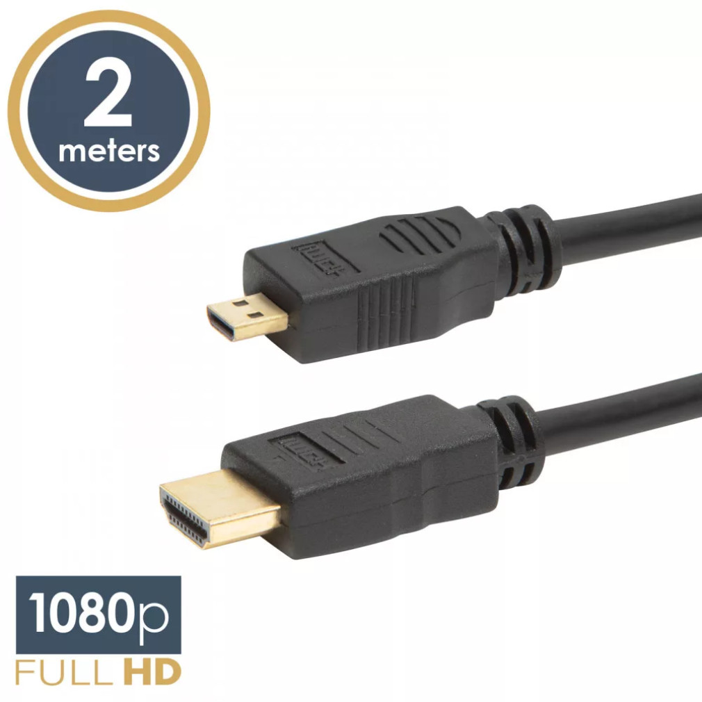 Bontott csomagolású Micro HDMI kábel • 2 m