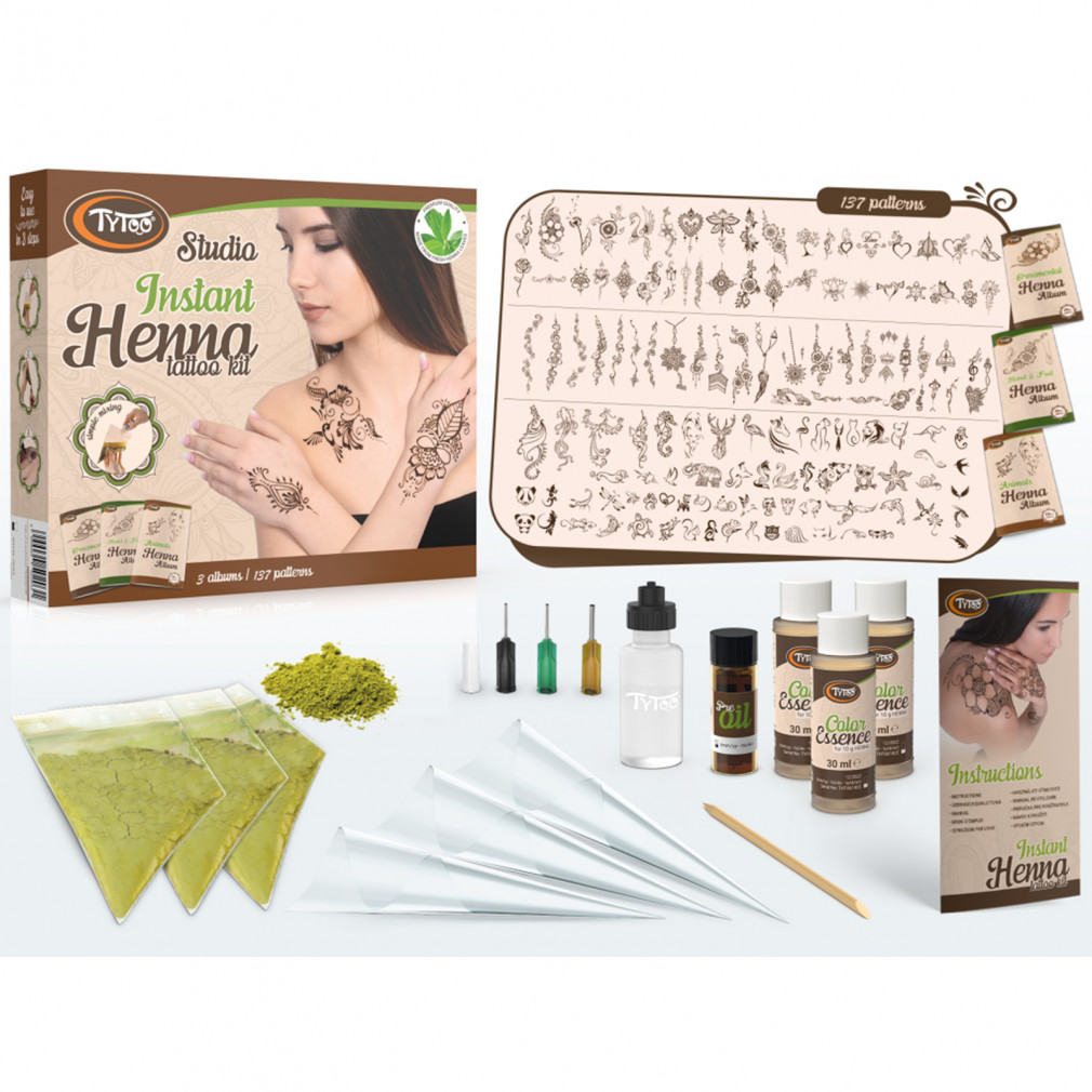 TyToo Instant Henna Studio - 133 mintával