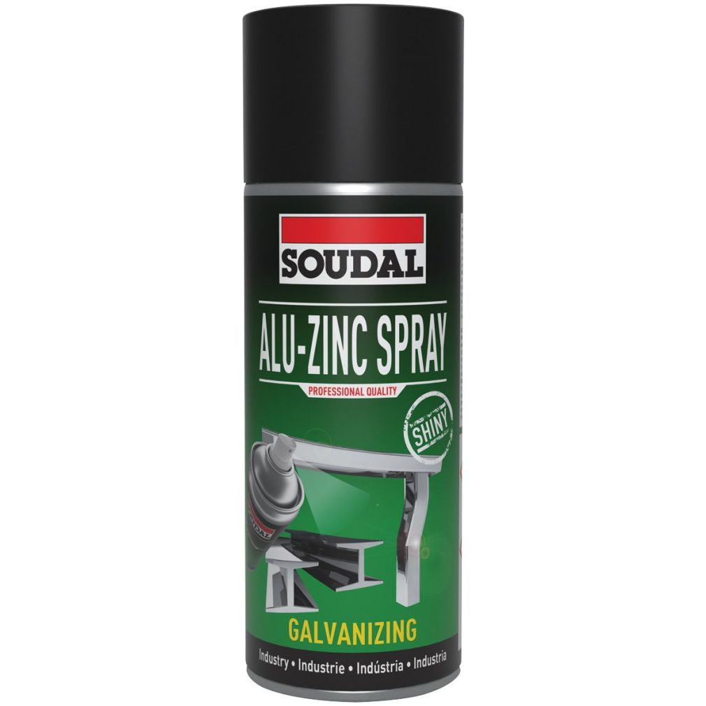 Magasfényű alu-cink spray,400ml