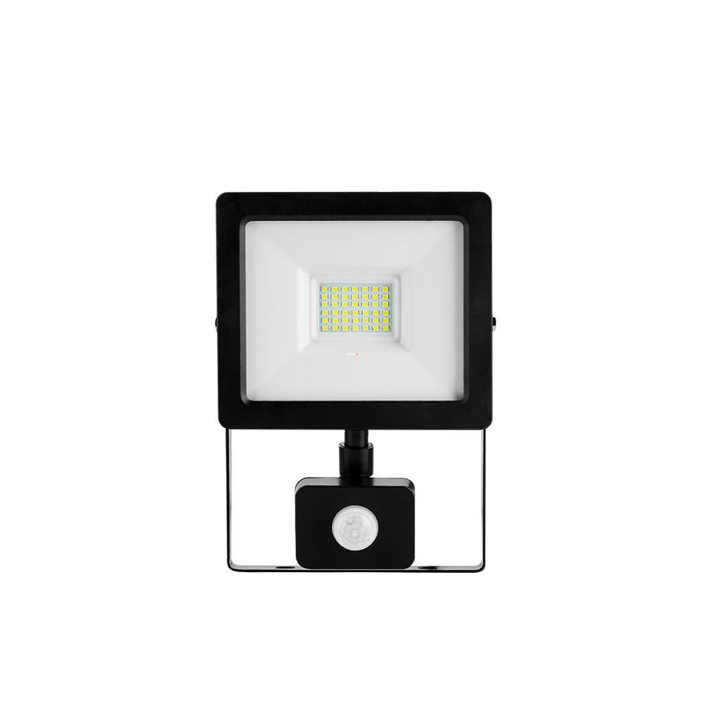 LED reflektor mozgásérzékelő szenzorral 30W 4500K 2700 lm (Slim)