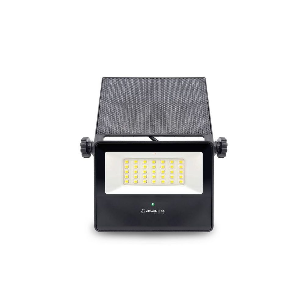 LED napelemes lámpa mozgásérzékelővel, 10W 4000k (Slim)