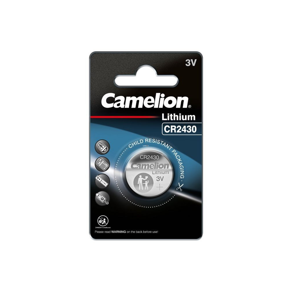 Camelion Lithium Gombelem CR2430 (3V) B1