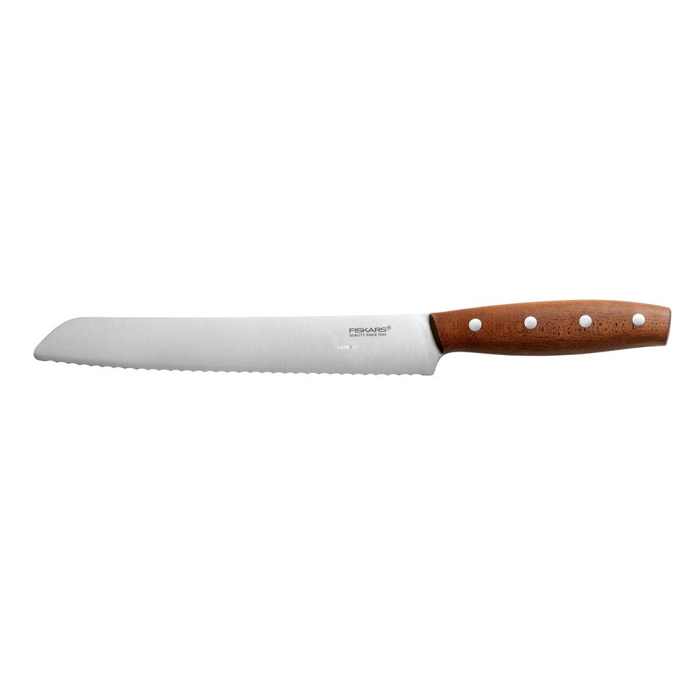 FISKARS Norr kenyérvágó kés (21 cm)