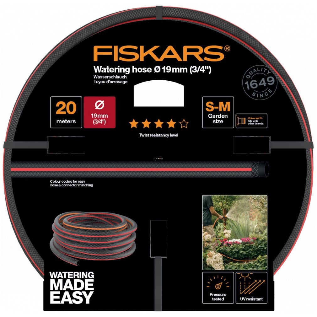 FISKARS Comfort locsolótömlő 19 mm (3/4") 20 m Q4