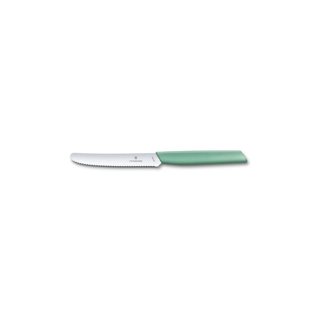 VICTORINOX Swiss Modern paradicsomszeletelő kés, 2 részes, mentazöld