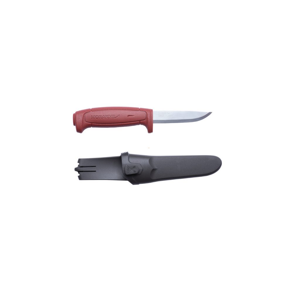 MORAKNIV BASIC 511 (C) kés, tokkal, piros