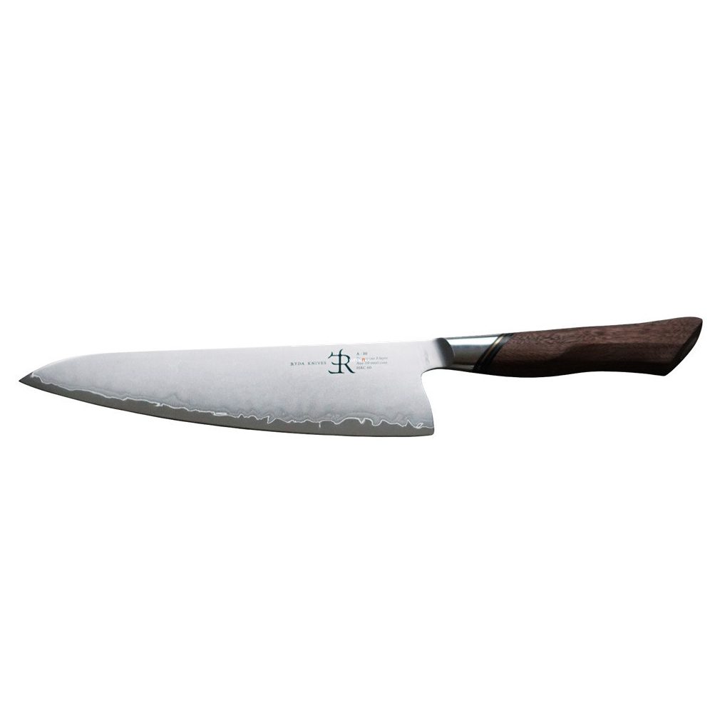 RYDA KNIVES szakácskés, 20 cm, damaszkuszi acél, A-30