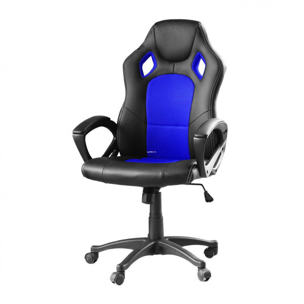 Gamer szék basic színes háttámla, kék
