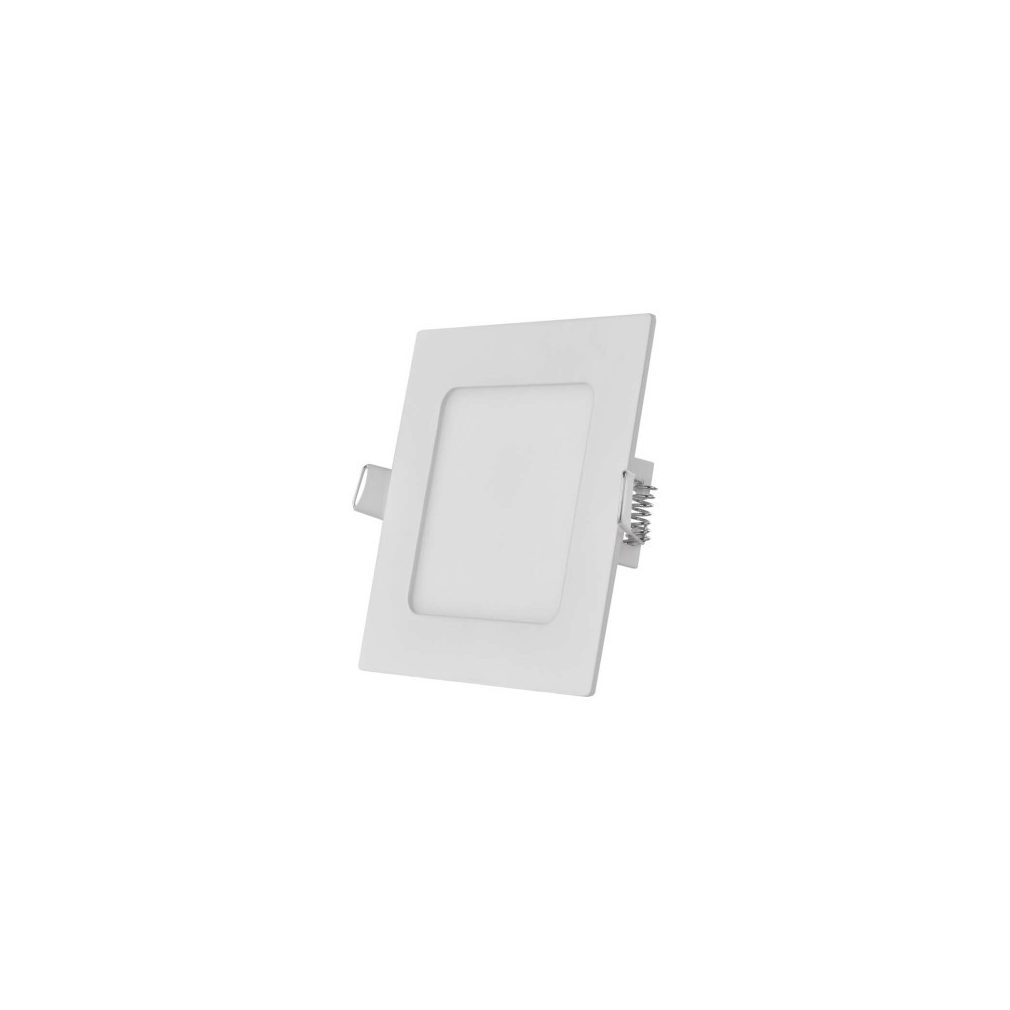 LED süllyesztett lámpatest négyzet, fehér, 7W, melegfehér (Nexxo)