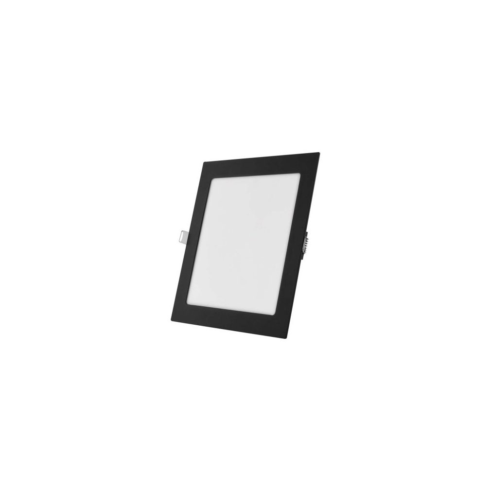 LED süllyesztett lámpatest négyzet, fekete, 18W , szabályozható (Nexxo)