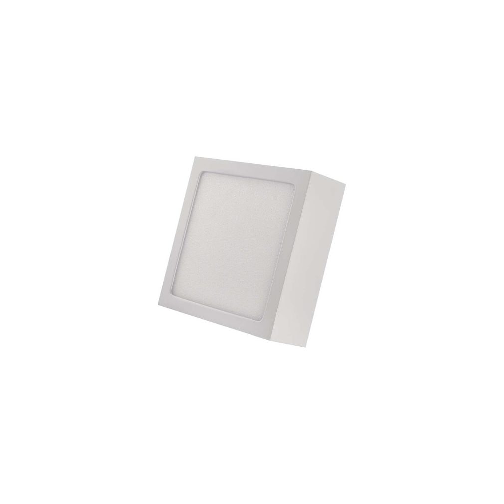 LED felületi lámpatest, négyzet, fehér, 7,6W , szabályozható (Nexxo)
