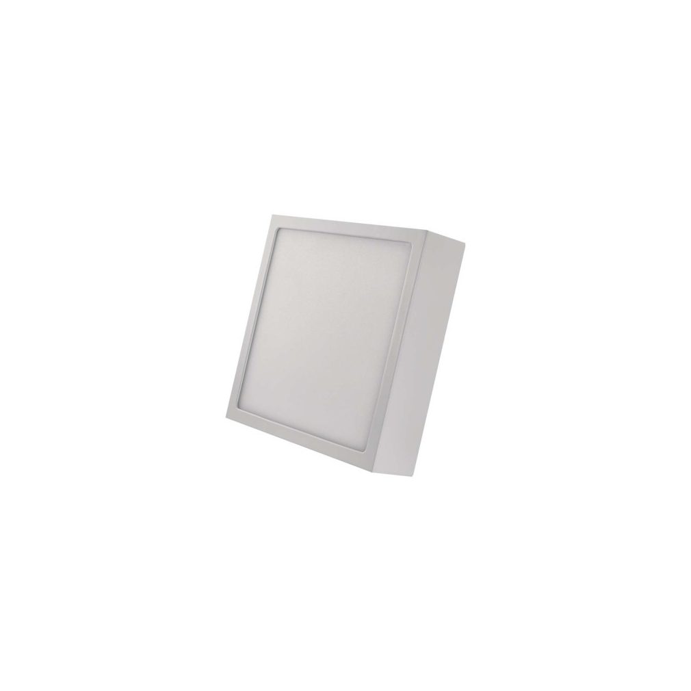 LED felületi lámpatest, négyzet, fehér, 12,5W, hidegfehér fényű (Nexxo)