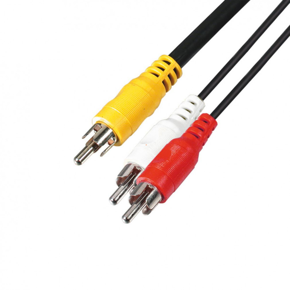 3 RCA d-3 RCA d, 3m kábel