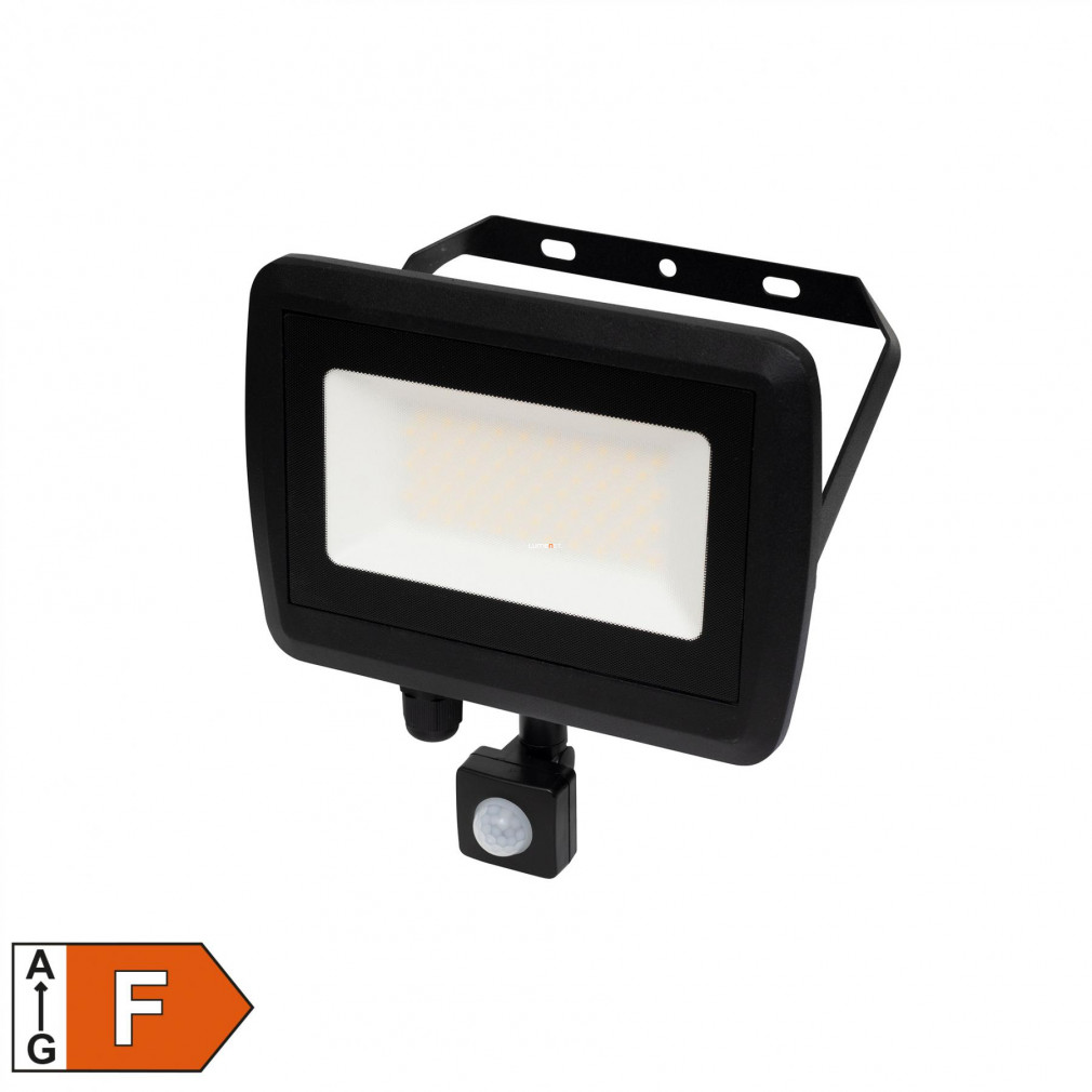 LED reflektor mozgásérzékelővel, 50W, 4000lm, IP65