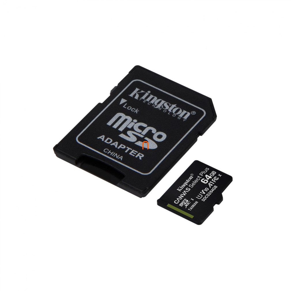 Kingston canvas select plus microSDHC 64GB