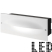 Kültéri falba építhető LED lámpa