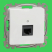 Schneider Electric Sedna Cat5e UTP aljzat