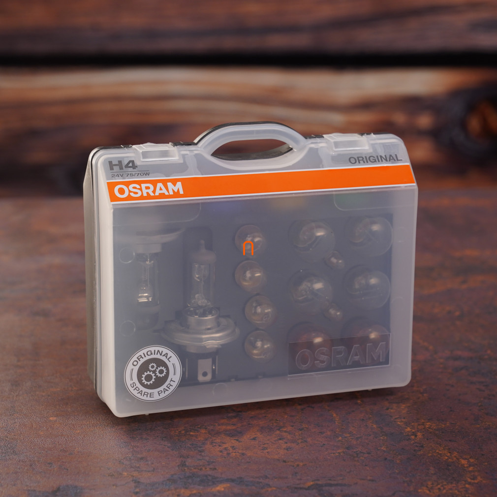 OSRAM CLK H4 24V tartalék izzó csomag OSRAM CLK H4 24V tartalék izzó csomag