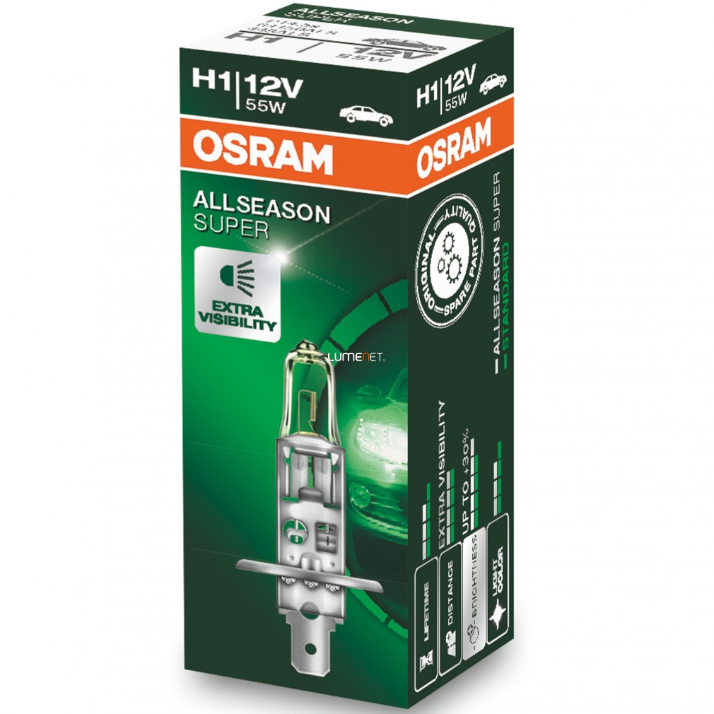 Osram Allseason Super 64150ALS H1 +30% Osram Allseason Super 64150ALS H1 +30%