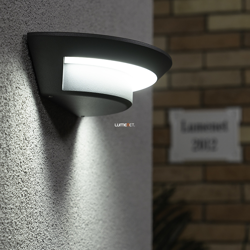 LUTEC 1880SGR GHOST 7W LED IP54 fali szürke kültéri lámpa LUTEC 1880SGR GHOST 7W LED IP54 fali szürke kültéri lámpa