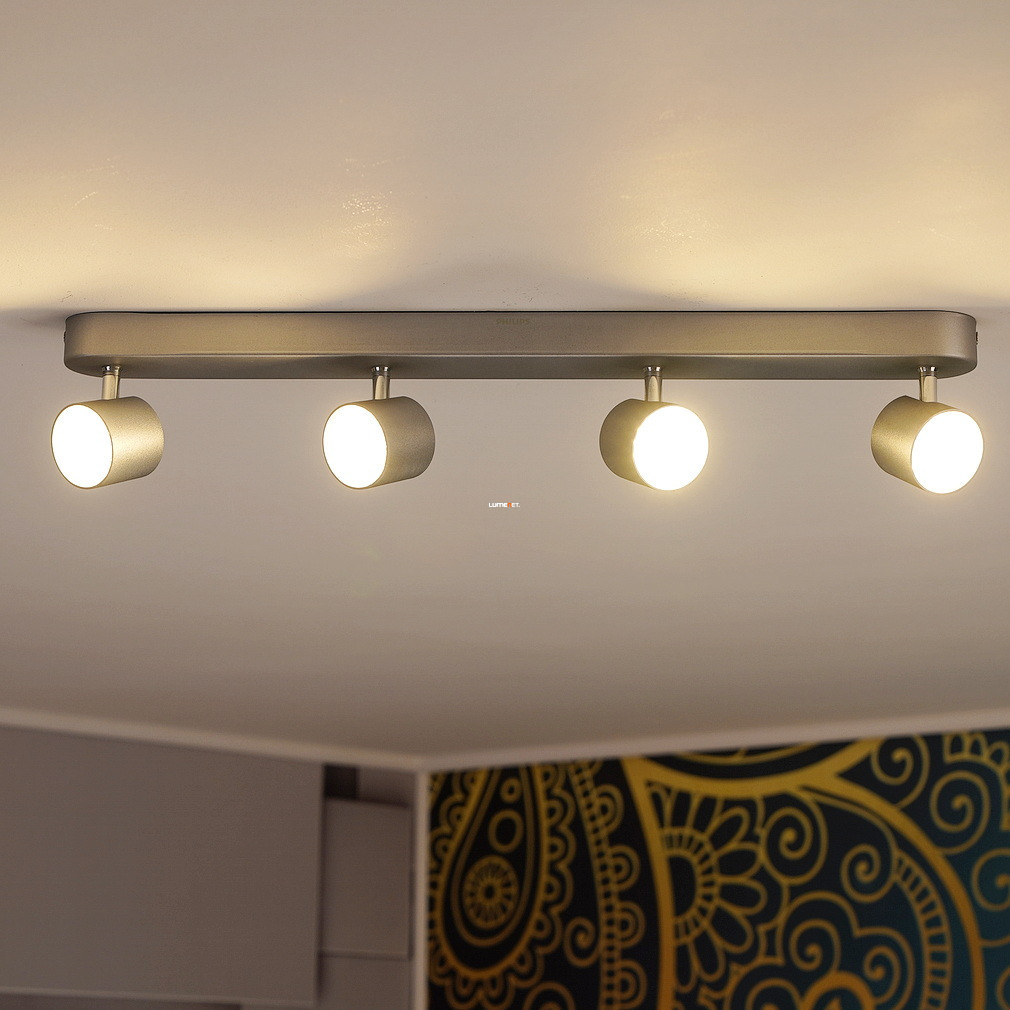 Philips 56244/48/16 Star fali/mennyezeti LED spot 4x4,5W 2000lm IP20 30000h 82x560x60mm Philips 56244/48/16 Star fali/mennyezeti LED spot 4x4,5W 2000lm IP20 30000h 82x560x60mm