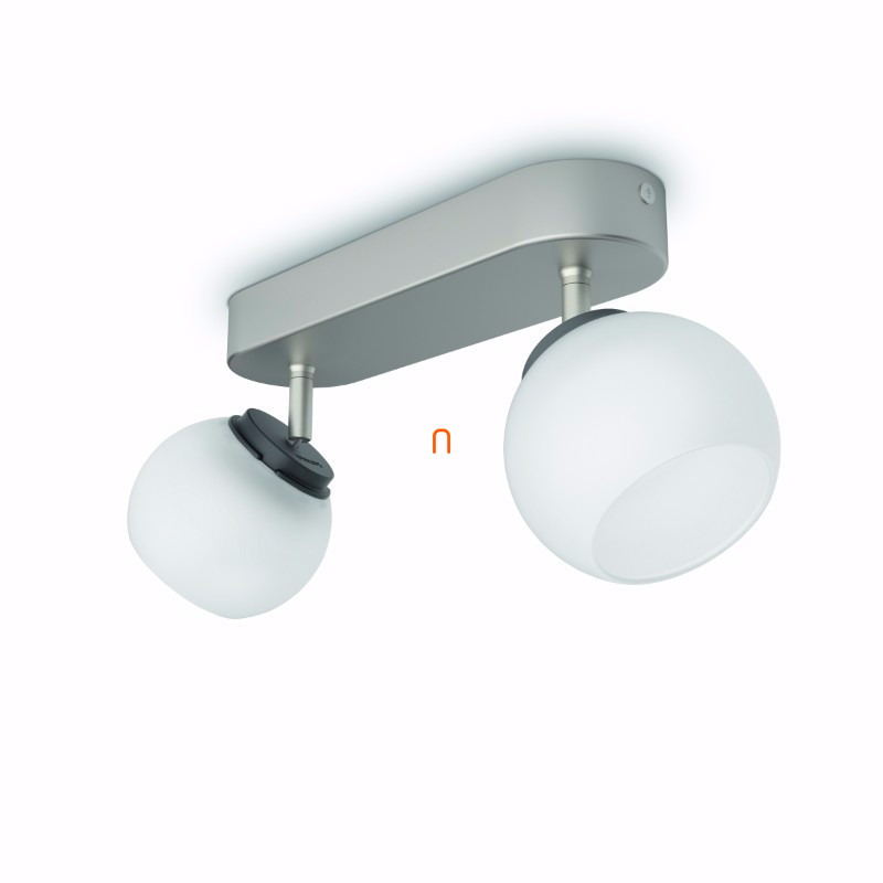 Philips 53322/17/16 Balla fali/mennyezeti LED spot 2x4W 660lm IP20 45° 20000h 147x265x95mm Philips 53322/17/16 Balla fali/mennyezeti LED spot 2x4W 660lm IP20 45° 20000h 147x265x95mm