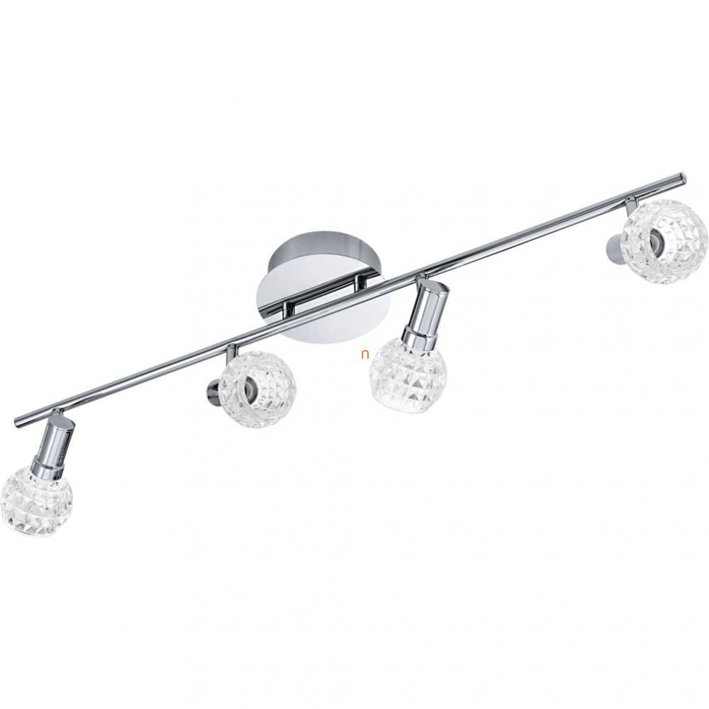 EGLO 92105 LED-es fali/Mennyezeti lámpa 4x4,6W króm/csiszolt üveg Hania EGLO 92105 LED-es fali/Mennyezeti lámpa 4x4,6W króm/csiszolt üveg Hania