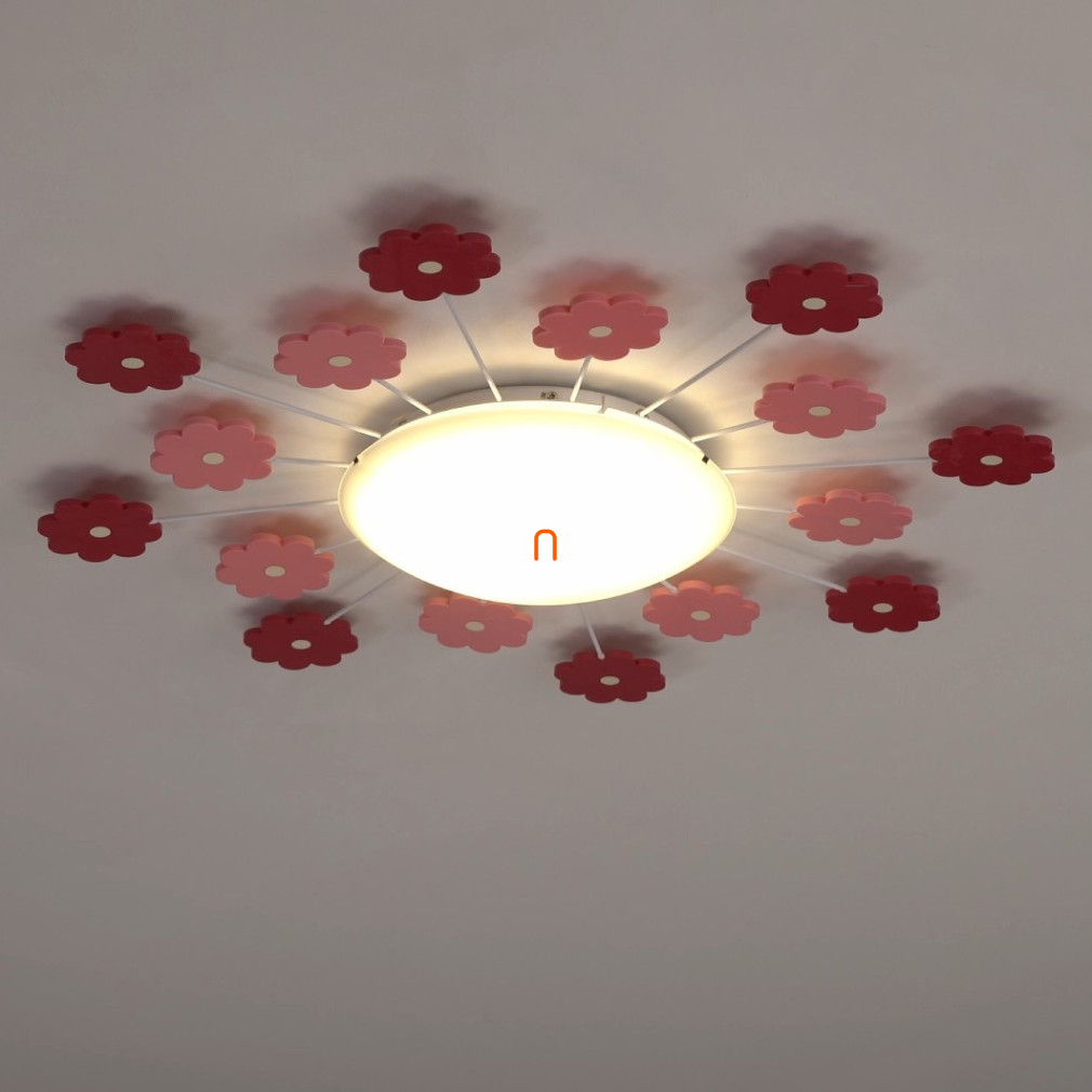 EGLO 92147 Fali/mennyezeti lámpa 1xE27 max. 60W rózsaszín virág Viki 1 EGLO 92147 Fali/mennyezeti lámpa 1xE27 max. 60W rózsaszín virág Viki 1