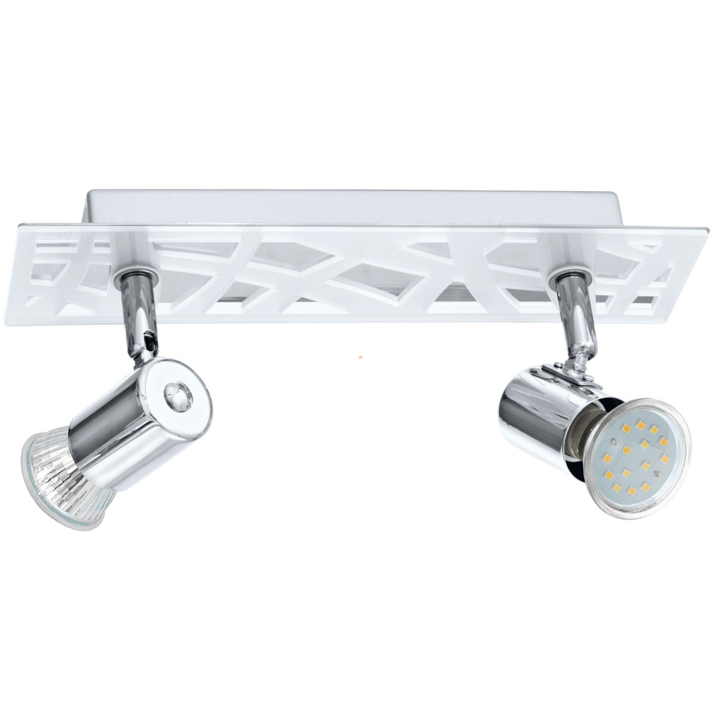 EGLO 93176 Szpot fali/Mennyezeti lámpa 2xGU10 5W LED kr, mozaik 28x7cm Daven 1 EGLO 93176 Szpot fali/Mennyezeti lámpa 2xGU10 5W LED kr, mozaik 28x7cm Daven 1