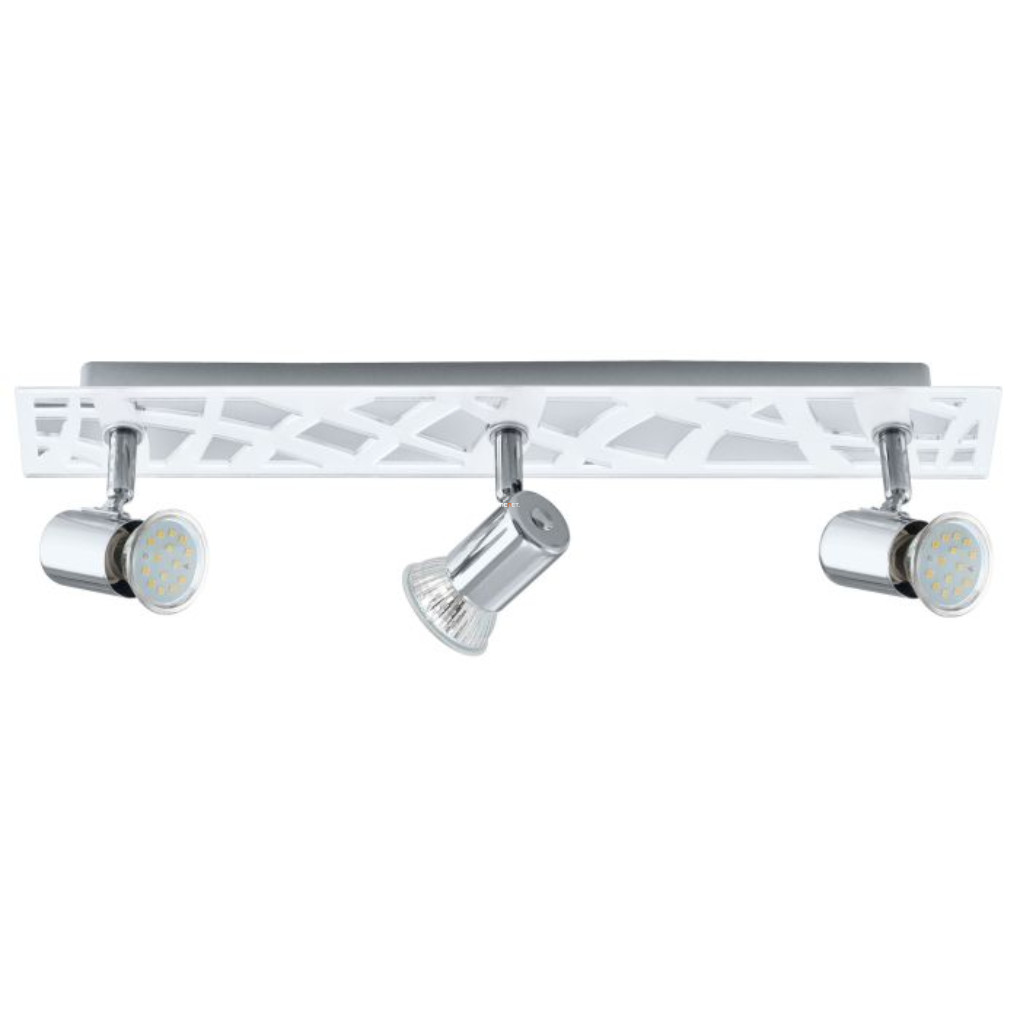EGLO 93177 Szpot fali/Mennyezeti lámpa 3xGU10 5W LED kr, mozaik 46x7cm Daven 1 EGLO 93177 Szpot fali/Mennyezeti lámpa 3xGU10 5W LED kr, mozaik 46x7cm Daven 1