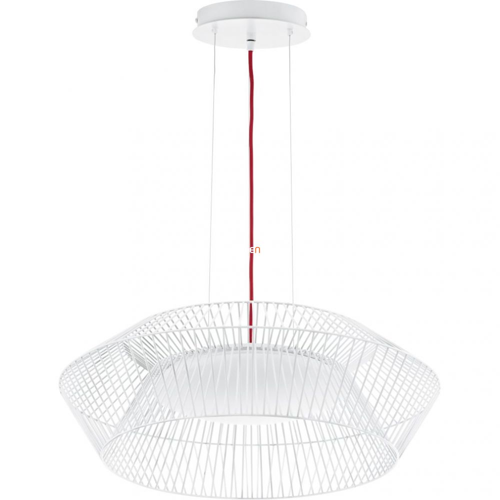 EGLO 93984 LED-es Függeszték 18W d:58cm műanyag fehér/piros Piastre EGLO 93984 LED-es Függeszték 18W d:58cm műanyag fehér/piros Piastre