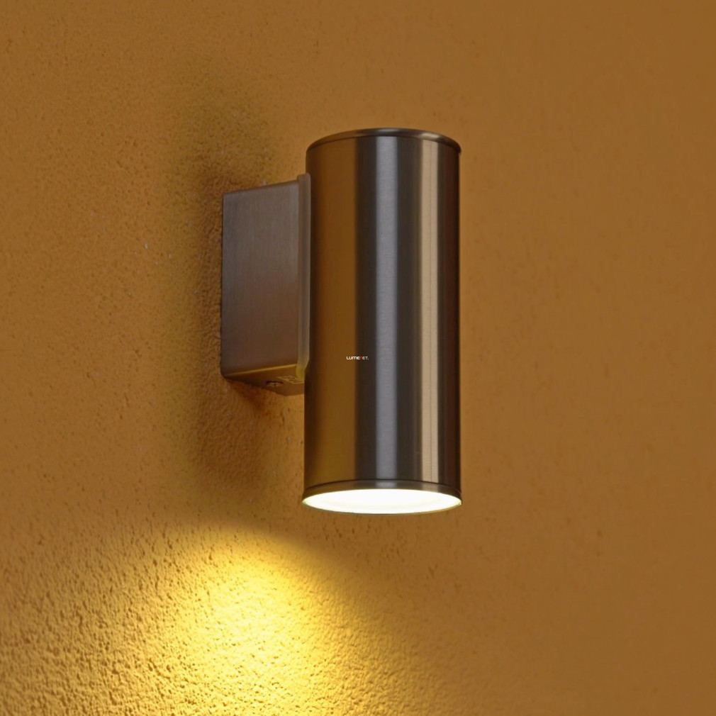 EGLO 94106 LED-es kültéri fali GU10 1x3W IP44 nemes acél Riga EGLO 94106 LED-es kültéri fali GU10 1x3W IP44 nemes acél Riga
