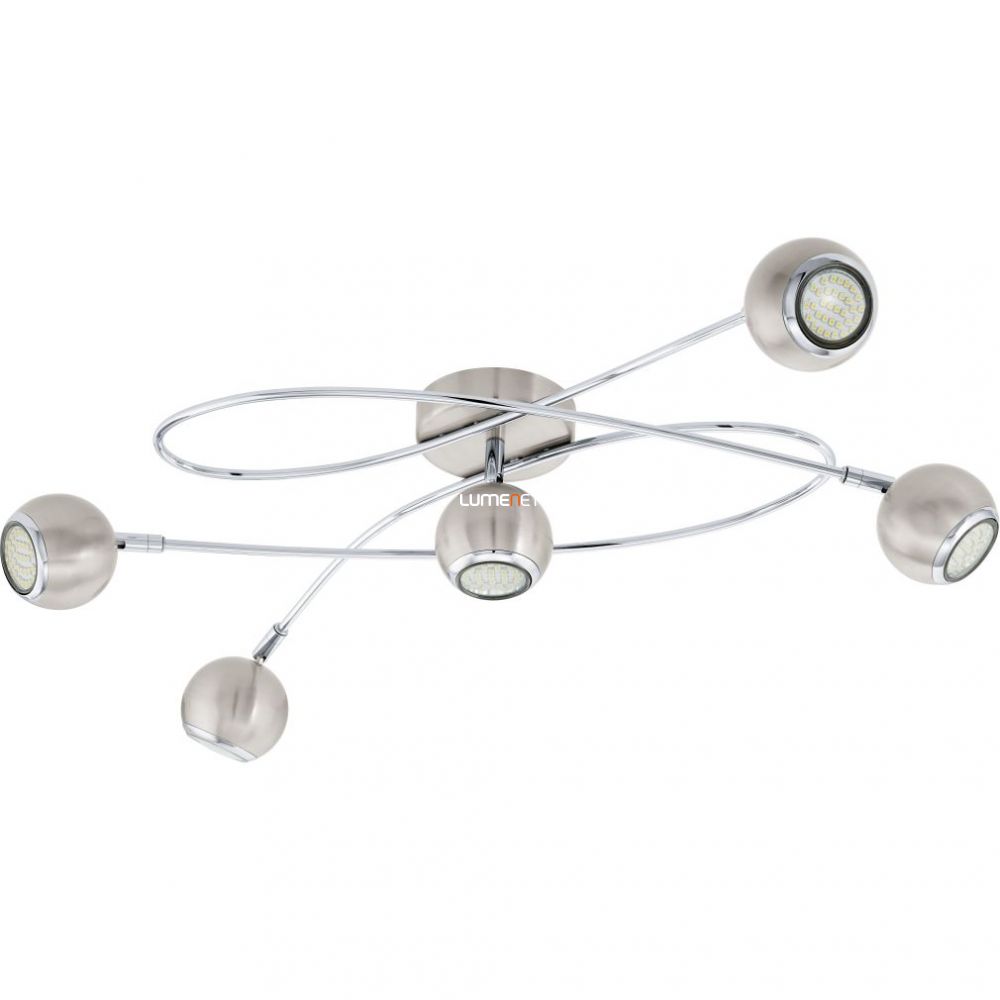 EGLO 94251 Led mennyezeti GU10 5x3Wm nikkel/króm Locanda EGLO 94251 Led mennyezeti GU10 5x3Wm nikkel/króm Locanda