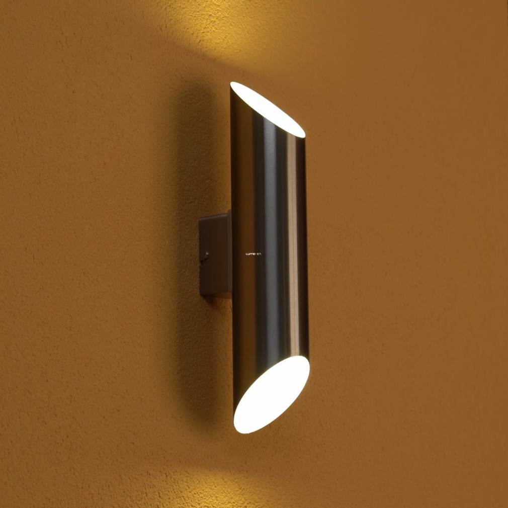 Eglo 94803 Agolada kültéri fali LED 2x3,7W 3000K 640lm IP44 25000h 75x110x360mm Eglo 94803 Agolada kültéri fali LED 2x3,7W 3000K 640lm IP44 25000h 75x110x360mm
