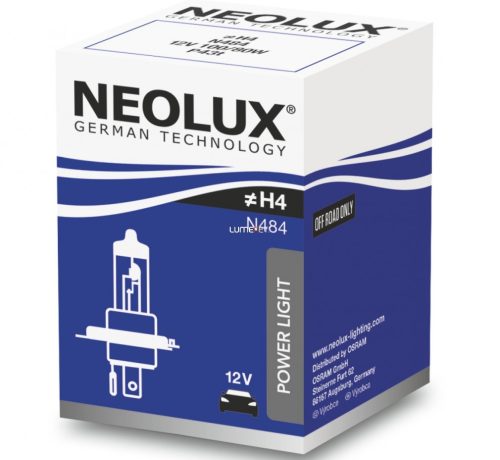 Neolux Power Rally N484 H4 12V offroad izzó dobozos Neolux Power Rally N484 H4 12V offroad izzó dobozos