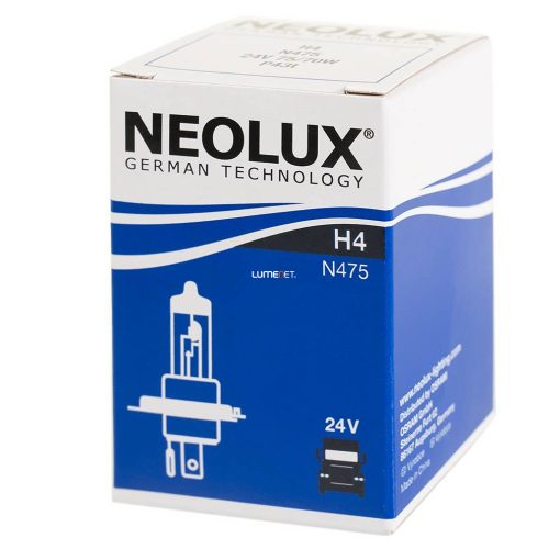 Neolux N475 H4 24V dobozos Neolux N475 H4 24V dobozos