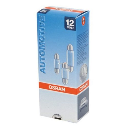 Osram 6411 C10W 10W 41mm szofita jelzőizzó 10db/csomag Osram 6411 C10W 10W 41mm szofita jelzőizzó 10db/csomag