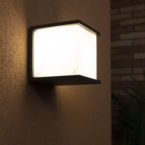 LUTEC 1846 GR BOX CUBE 1xE27 max 60W IP54 fali szürke kültéri lámpa LUTEC 1846 GR BOX CUBE 1xE27 max 60W IP54 fali szürke kültéri lámpa