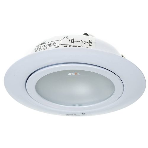 Kanlux Gavi CT-2116B-W süllyesztett bútorvilágító spot 1xG4 max.20W Kanlux Gavi CT-2116B-W süllyesztett bútorvilágító spot 1xG4 max.20W