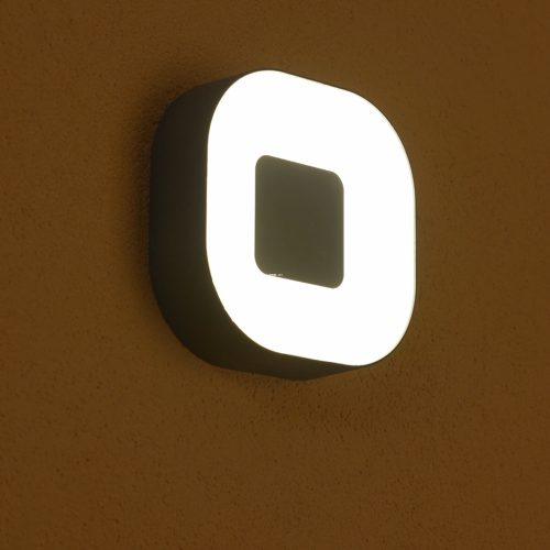Lutec 3501S-3K SI UBLO 6,3W LED IP54 fali, mennyezeti szürke kültéri lámpa Lutec 3501S-3K SI UBLO 6,3W LED IP54 fali, mennyezeti szürke kültéri lámpa