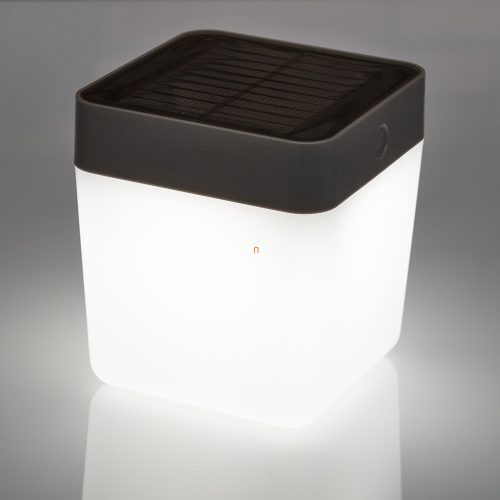 Lutec P9080-3K SI Table Cube hordozható napelemes kültéri LED lámpa 1W Lutec P9080-3K SI Table Cube hordozható napelemes kültéri LED lámpa 1W