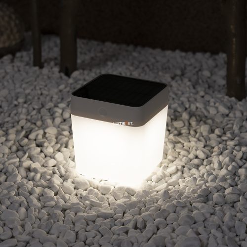 Lutec P9080-3K WH Table Cube hordozható napelemes kültéri LED lámpa 1W Lutec P9080-3K WH Table Cube hordozható napelemes kültéri LED lámpa 1W