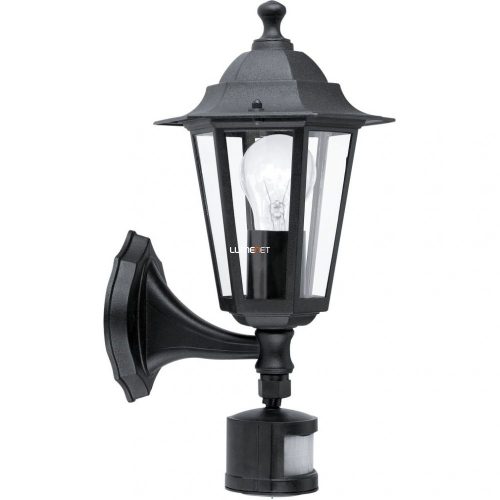 Eglo 22469 Laterna 4 kültéri fali lámpa 1xE27 max.60W szenzoros fekete Eglo 22469 Laterna 4 kültéri fali lámpa 1xE27 max.60W szenzoros fekete