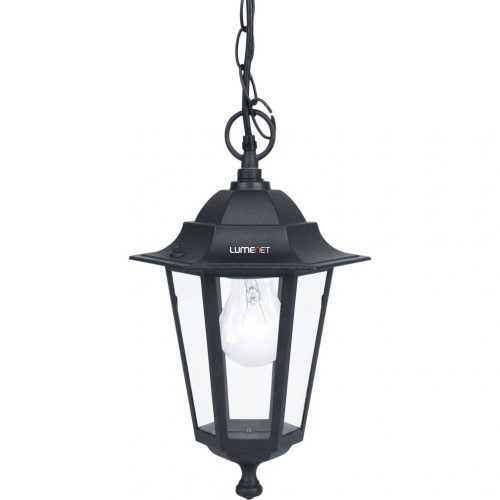 EGLO 22471 Kültéri függeszték 1xE27 max.60W m:90cm d:20,5cm alumínium, fekete, átlátszó üveg IP33 Laterna 4 EGLO 22471 Kültéri függeszték 1xE27 max.60W m:90cm d:20,5cm alumínium, fekete, átlátszó üveg IP33 Laterna 4