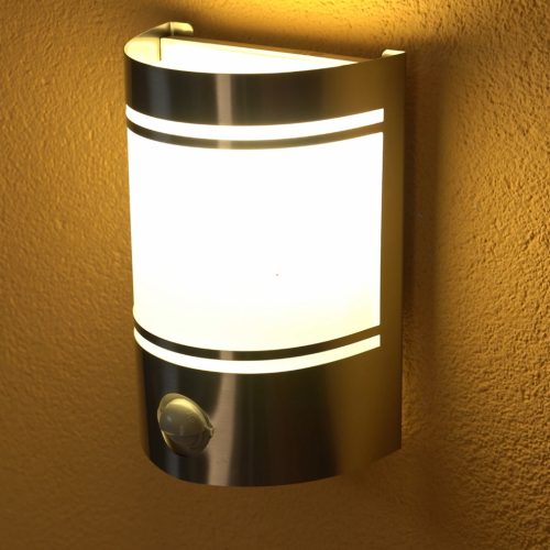 Eglo 30192 Cerno kültéri fali 1xE27 max.40W szenzoros, nemesacél/opál IP44 Eglo 30192 Cerno kültéri fali 1xE27 max.40W szenzoros, nemesacél/opál IP44