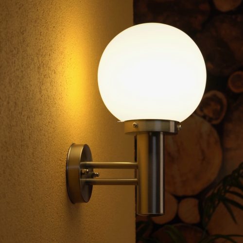 EGLO 30205 Kültéri fali lámpa 1xE27 max.60W nemesacél Nisia EGLO 30205 Kültéri fali lámpa 1xE27 max.60W nemesacél Nisia
