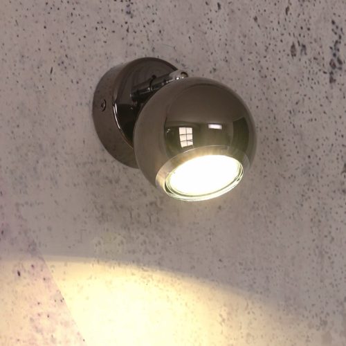 Eglo 31005 szpot fali 1xGU10 3W LED nikkel-nero/kr acél d:7cm Bimeda Eglo 31005 szpot fali 1xGU10 3W LED nikkel-nero/kr acél d:7cm Bimeda