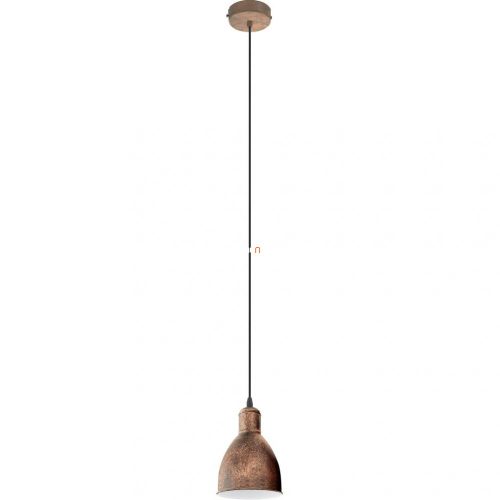 Eglo 49492 Priddy 1 függeszték 1xE27 max.60W Eglo 49492 Priddy 1 függeszték 1xE27 max.60W