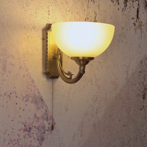 EGLO 82751 Savoy Fali lámpa 1x40W E14 húzókapcsolós bronz EGLO 82751 Savoy Fali lámpa 1x40W E14 húzókapcsolós bronz