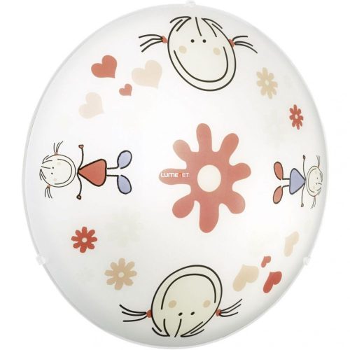 Eglo 88973 Junior 2 fali/mennyezeti lámpa 2xE27 max.60W 39,5cm lány Eglo 88973 Junior 2 fali/mennyezeti lámpa 2xE27 max.60W 39,5cm lány